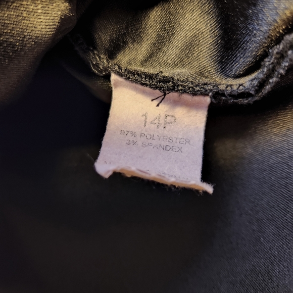 💜 Vtg 90s Briggs Color Block Jacket | Black & Plum | 14P 🧥 - Picture 4 of 4